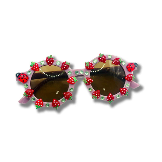 Adorable Strawberry Sunglasses