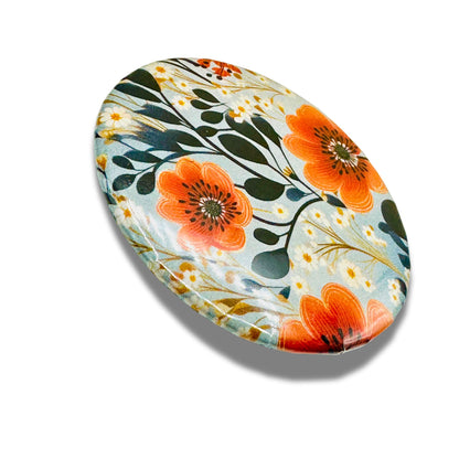 Beautiful Floral Pocket/Compact Mirror