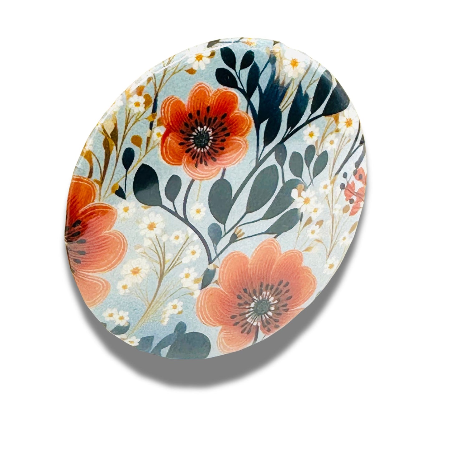 Beautiful Floral Pocket/Compact Mirror