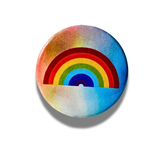 Feel Happy Rainbow Pocket/Compact Mirror