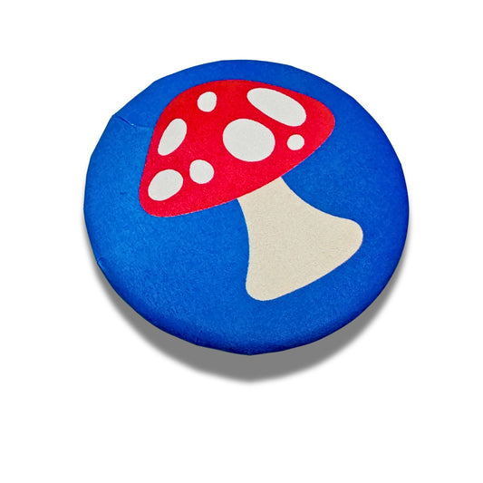 Fabulous Retro Mushroom Pocket/Compact Mirror