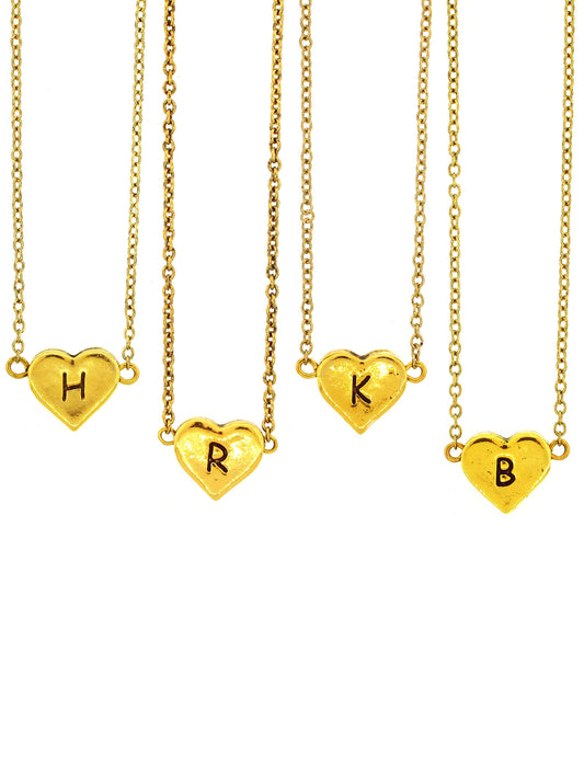 Sweetheart Initial Necklace