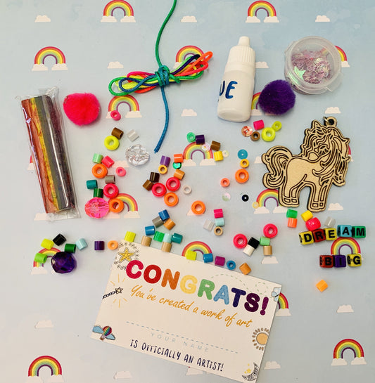 DIY Unicorn Necklace Kit