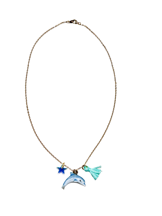 Dolphin Lil' Critters Necklace