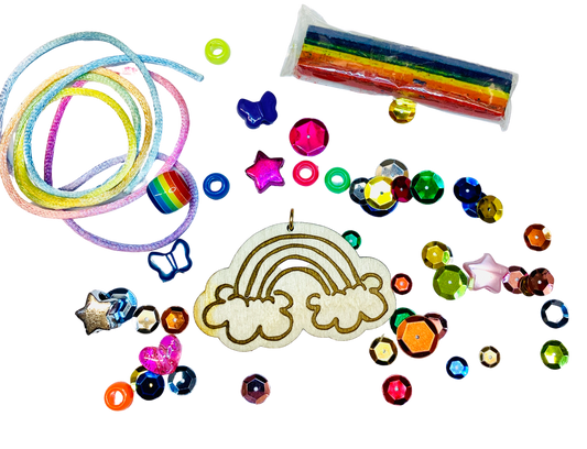 DIY  Rainbow Necklace Kit