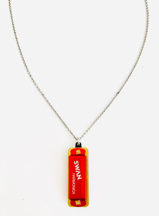 Fun Stuff Real Mini Harmonica Necklace!