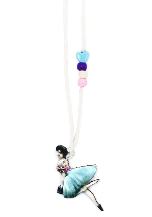 Blue Ballerina Little Lessons Necklace