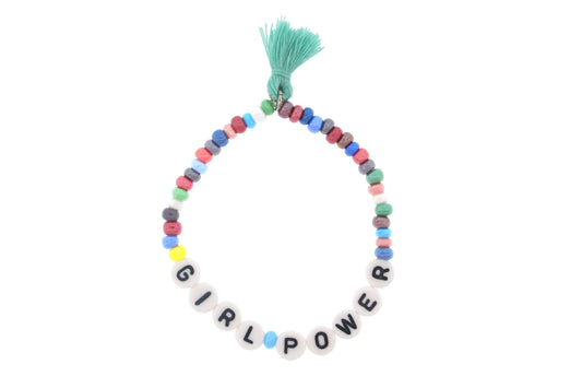 "Girl Power" Girl Power Stretch Bracelet