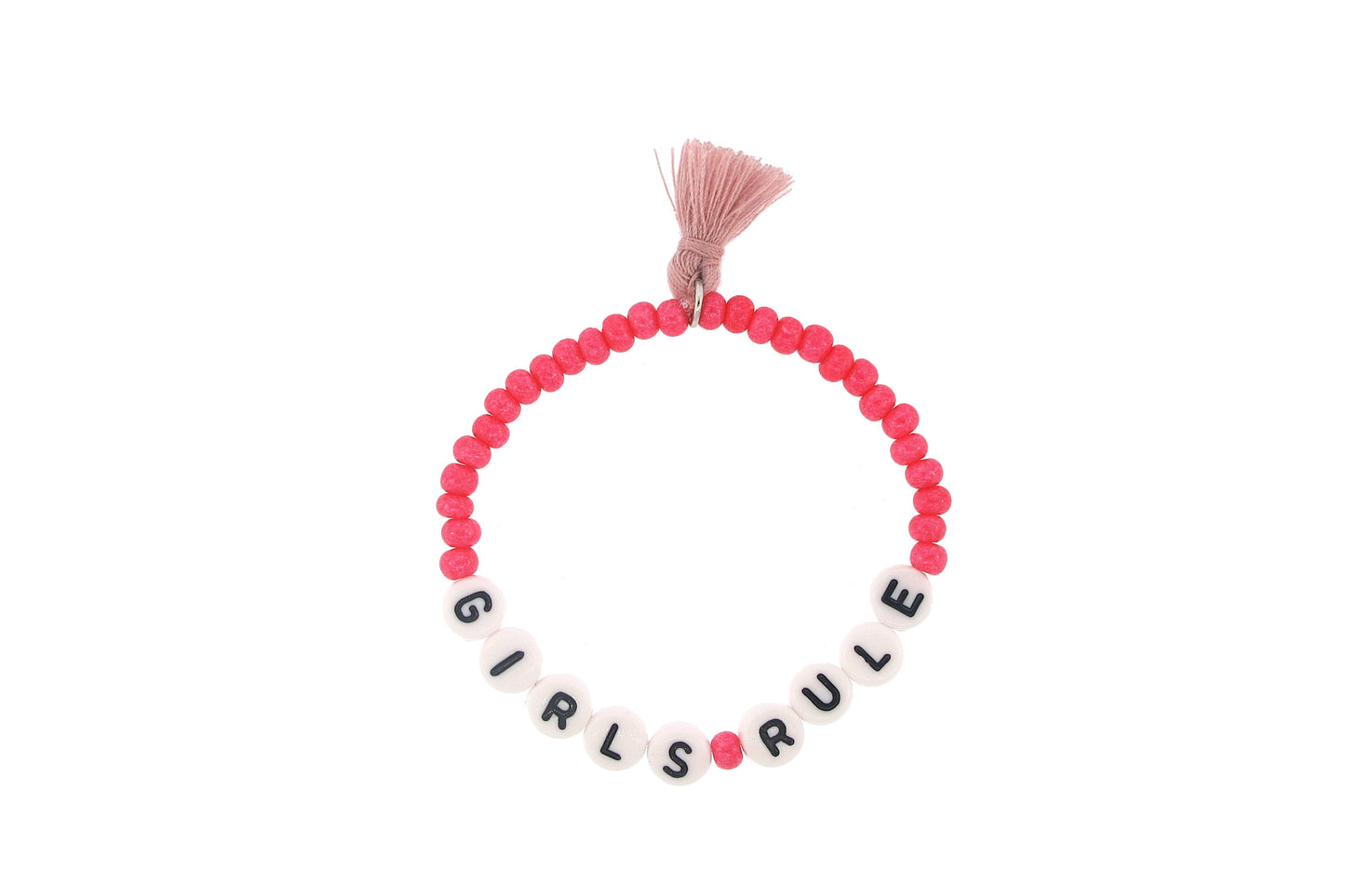 "Girls Rule" Girl Power Stretch Bracelet