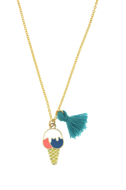 Ice Cream Fun in the Sun Necklace