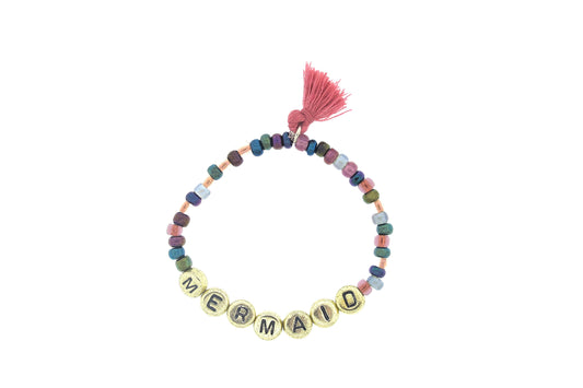 "Mermaid" Fun in the Sun Stretch Bracelet