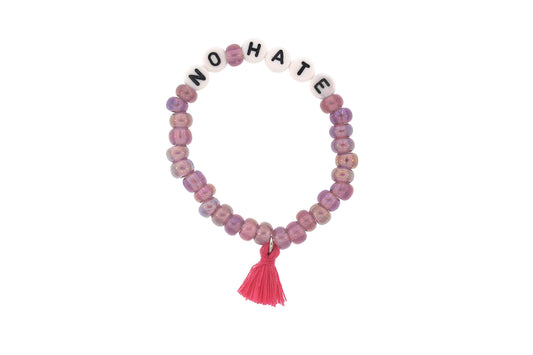 "No Hate" Girl Power Stretch Bracelet