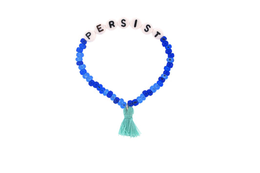 "Persist" Girl Power Stretch Bracelet