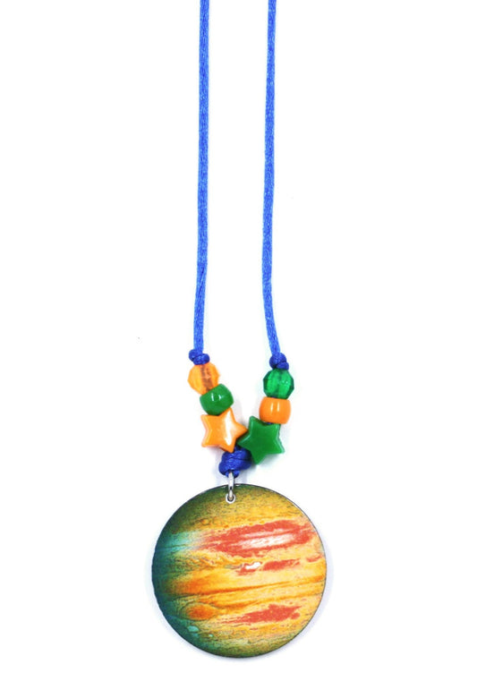 Orange Jupiter (Orange) Little Lessons Necklace