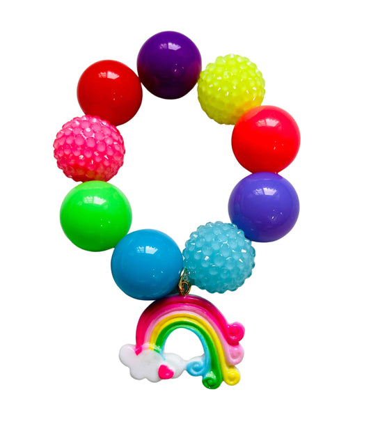 Rainbow Bubblegum Bracelet