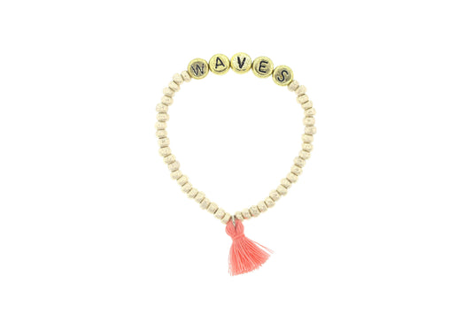 "Waves" Fun in the Sun Stretch Bracelet